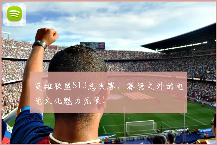 英雄联盟S13总决赛，赛场之外的电竞文化魅力无限！