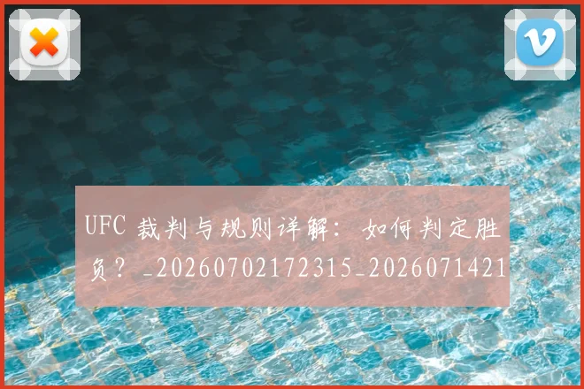 UFC 裁判与规则详解：如何判定胜负？_20260702172315_20260714215853